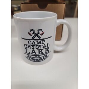 Camp‎ Crystal Lake Counselor White Ceramic Coffee Mug, Friday The 13th